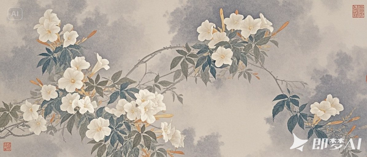 jimeng-2025-07-04-6427-东方意境，淡雅灰咖啡色调调和，朦胧晕染氛围，柔和色彩晕染.jpeg