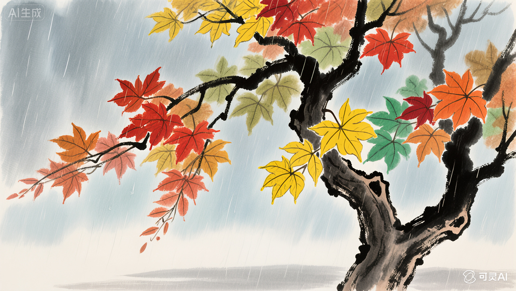 kling_20250928_文生图_秋雨中_一棵虬枝横斜_3889_0.jpg